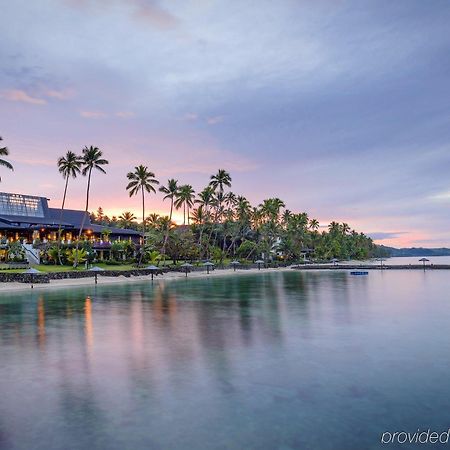 더 워릭 피지 코로레부 외부 사진 Sunset at the Sheraton Resort