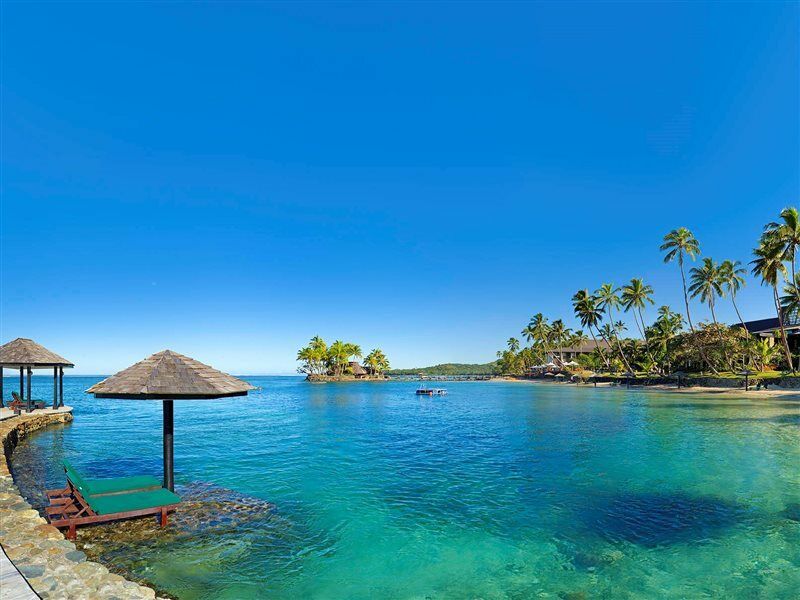 더 워릭 피지 코로레부 외부 사진 View of the lagoon